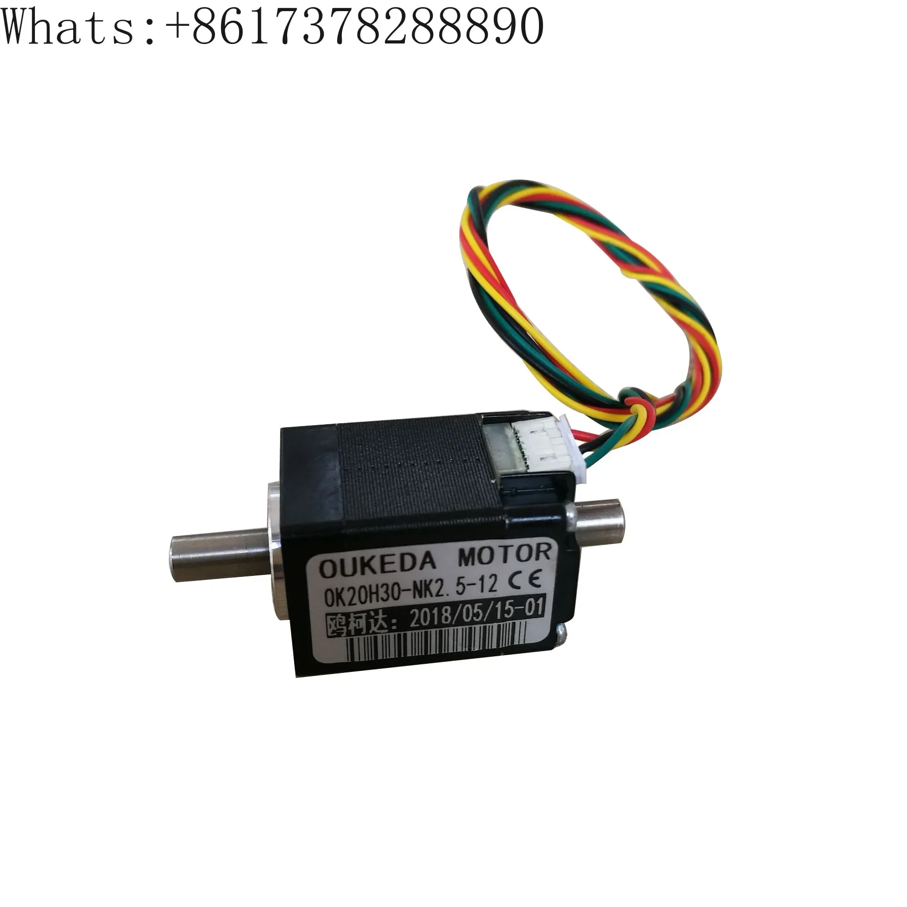 20 hollow shaft motor 30mm mounter motor 20 hollow shaft stepper motor long out shaft inner hole 2.5