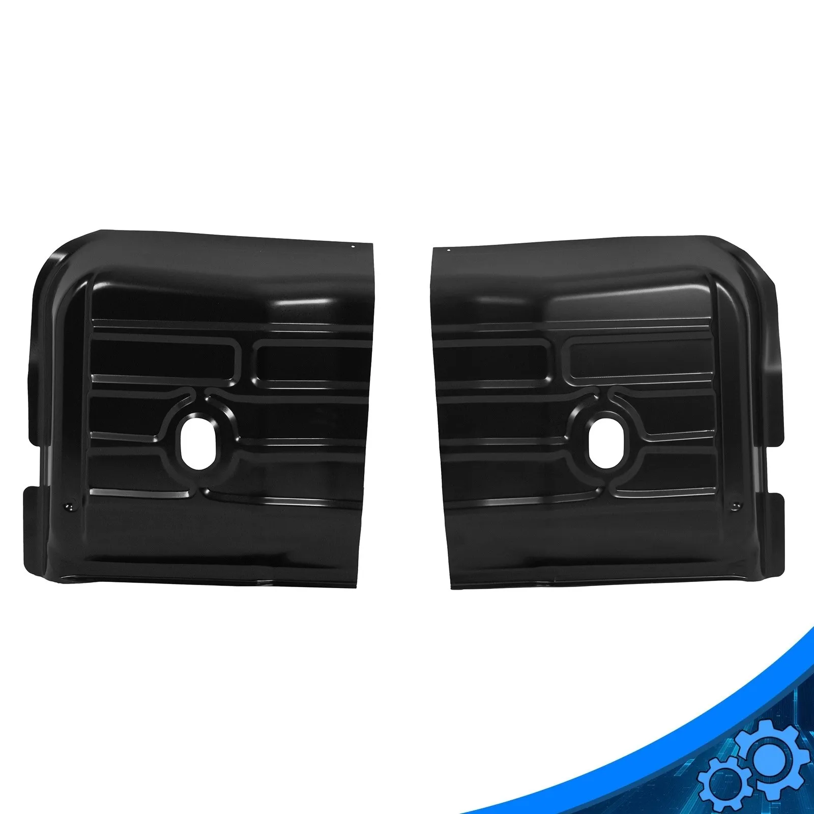 Pair of Rear Floor Pans For 78-88 El Camino,Malibu,Regal,Cutlass,Monte Carlo