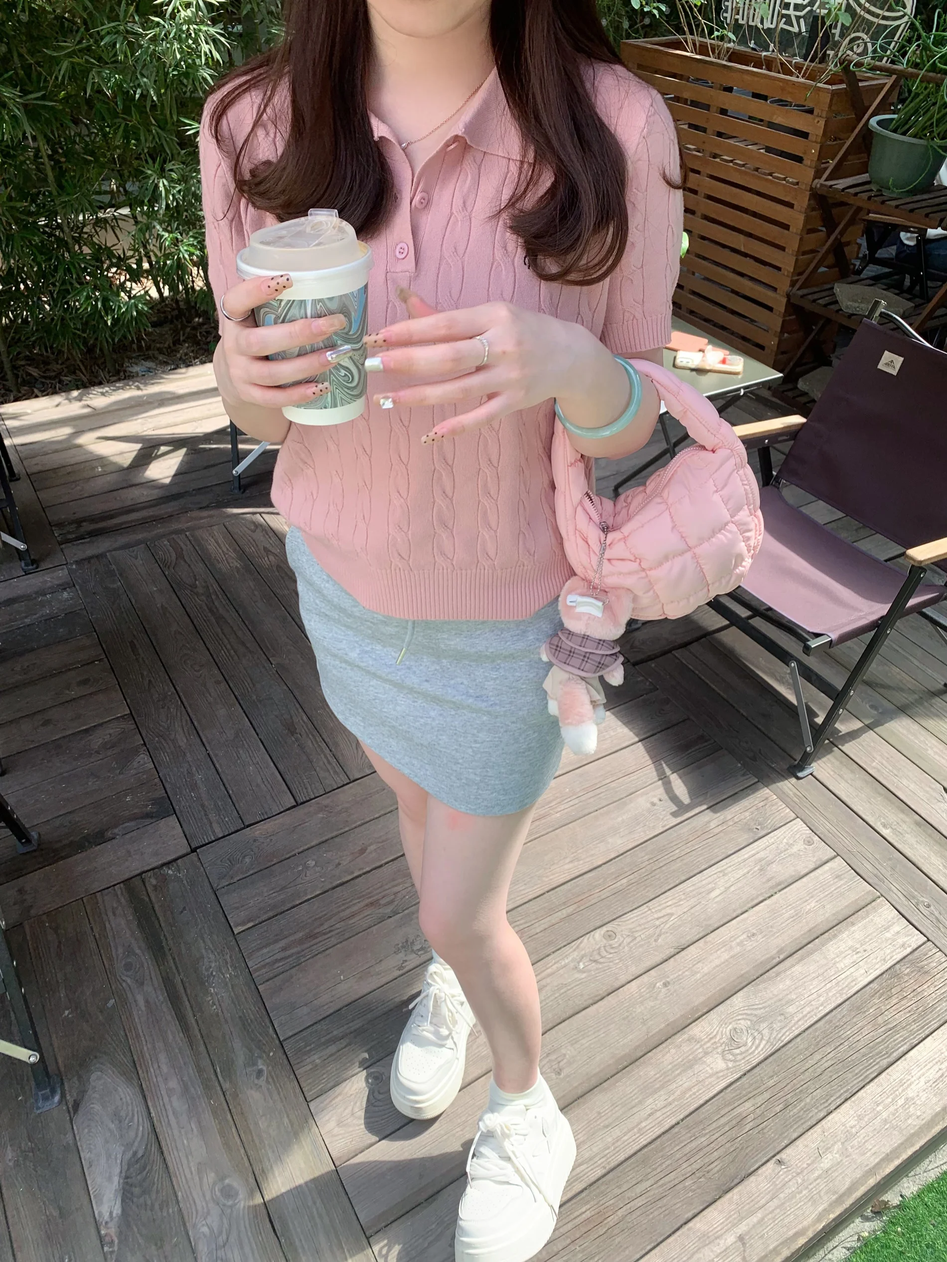 

Эластичная юбка-брюки с поясом, легкая, удлиненная, спортивная, повседневная, утягивающая, летняя коллекция 2024