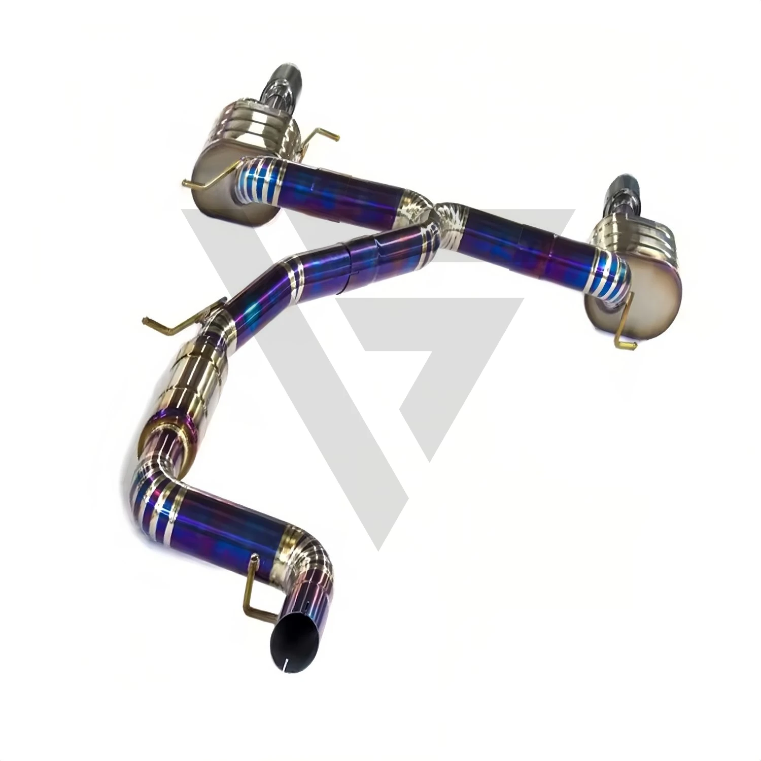 عادم ECCF Valvetronic من التيتانيوم Catback لسيارة VW CC 2.0T ترقية أداء صوت العادم العدواني سهلة التركيب #3