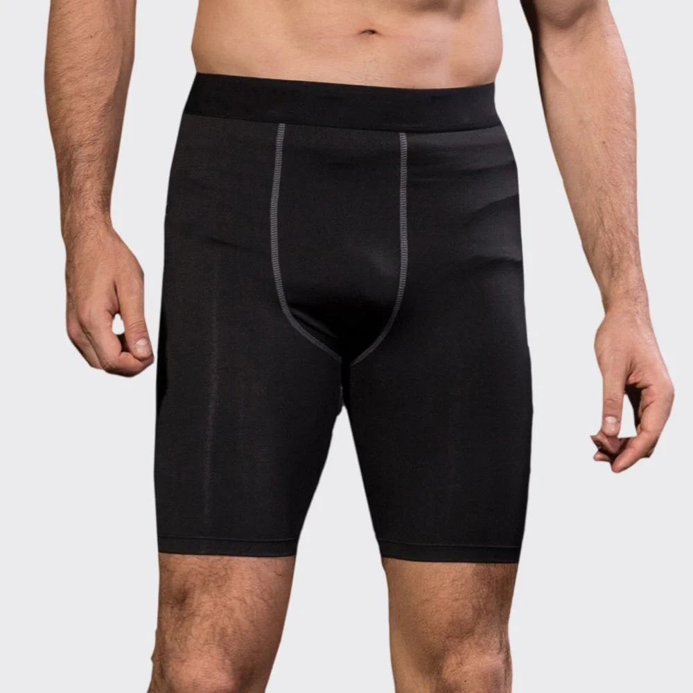 Men's Running Fitness Shorts Quick-drying Fitnes Shorts Summer Sport Workout Short Pants Training Bodybuilding Tights Sportswear