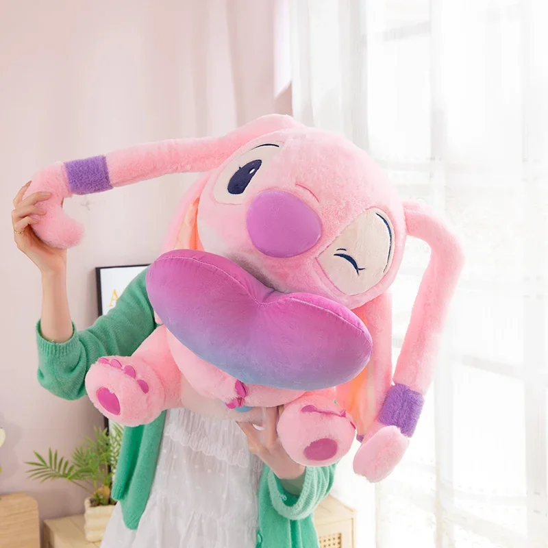 

New Disney Lilo&Stitch Cute Cartoon Dolls Toys Kawaii Anime Soft Stuffed Dolls Pillow Appease Toys Birthday Gift for Boys Girls