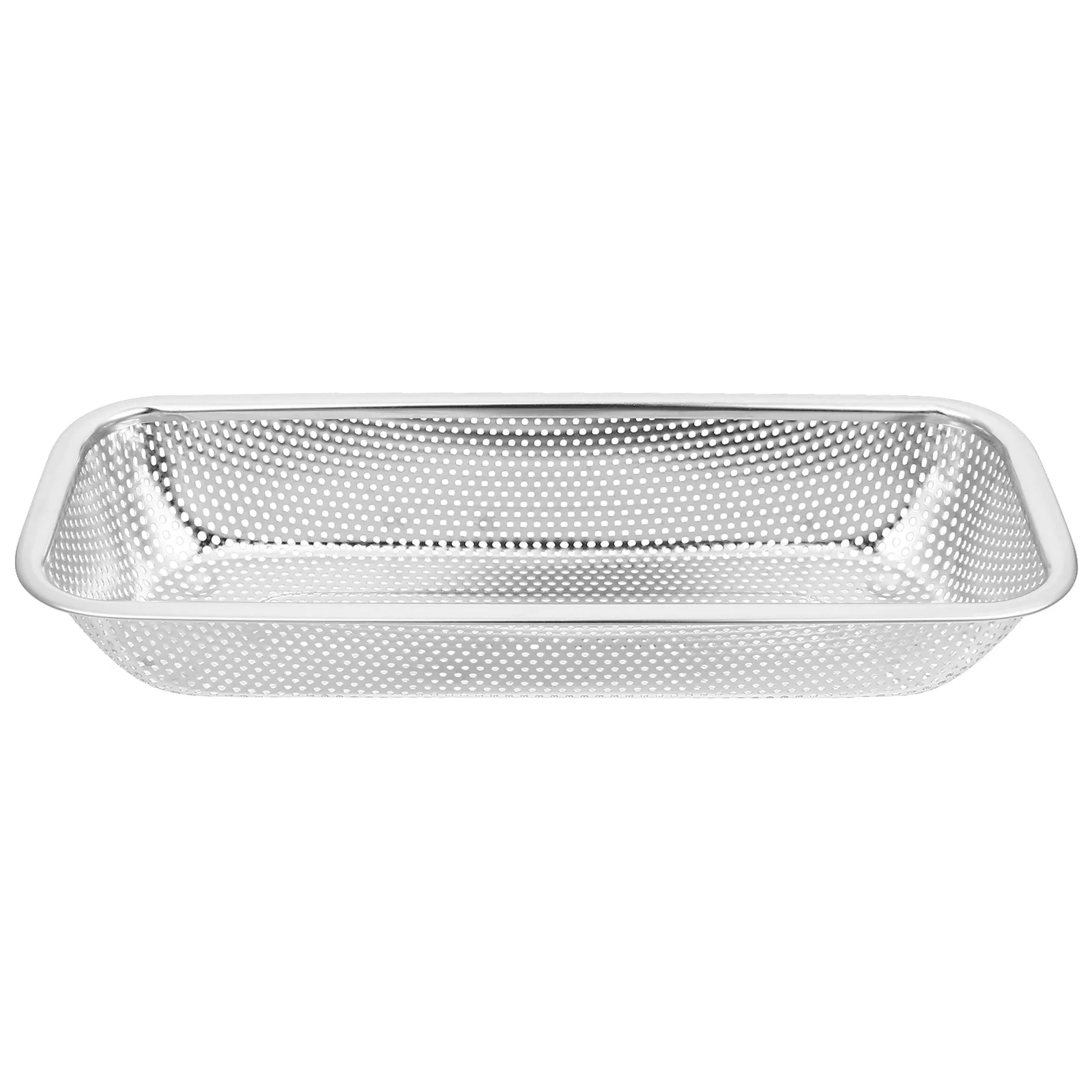 الفولاذ المقاوم للصدأ أطباق تجفيف سلة المطبخ التخزين المنظم استنزاف الفاكهة الخضار غسل الحاويات مصفاة المنزلية