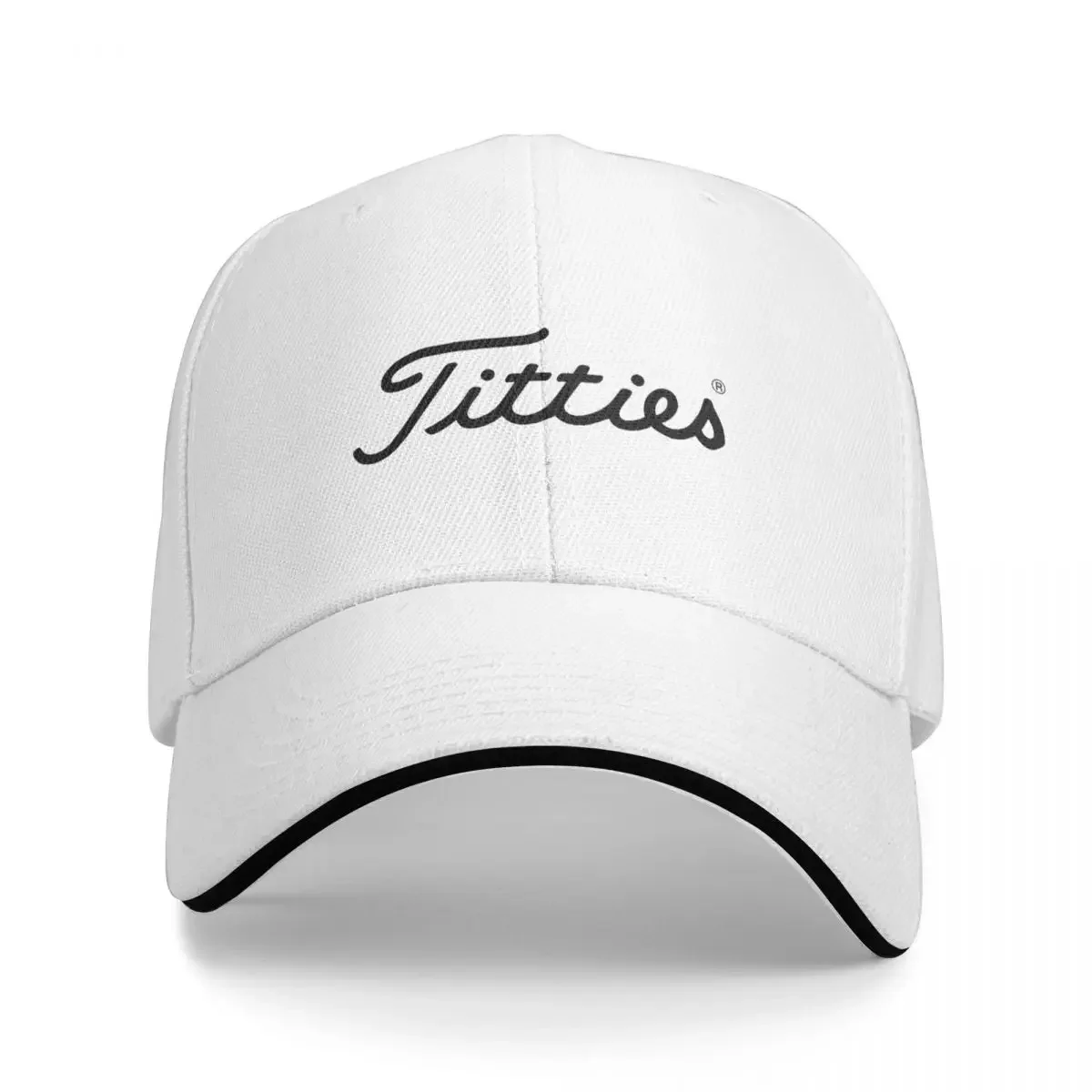 T-Titties Golf Ball Cap Fashion Casual Baseball Caps Adjustable Hat Summer Unisex Baseball Hats Customizable Polychromatic