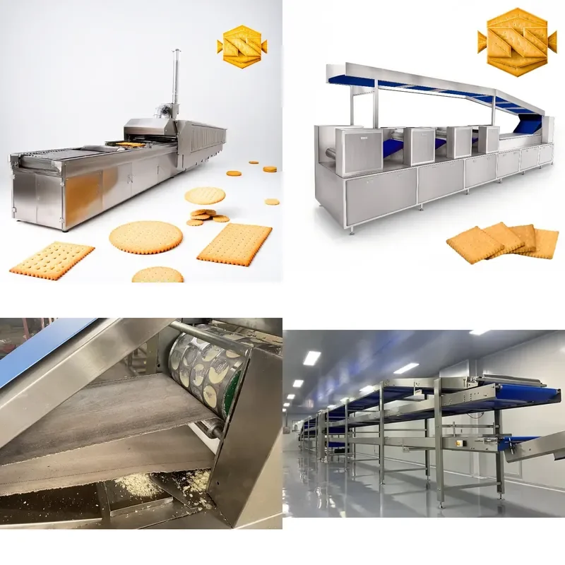 2026 hot sale Good Price Automatic Biscuit Manufacturing Machine with Different Biscuit Molds
