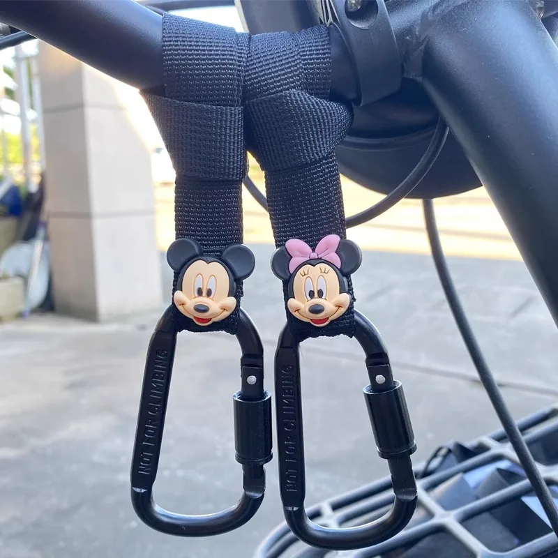 

Mickey Minnie Cute Figure Series Multifunctional Hook Universal Electric Vehicle Bicycle and Motorcycle Strong Hook Accessories