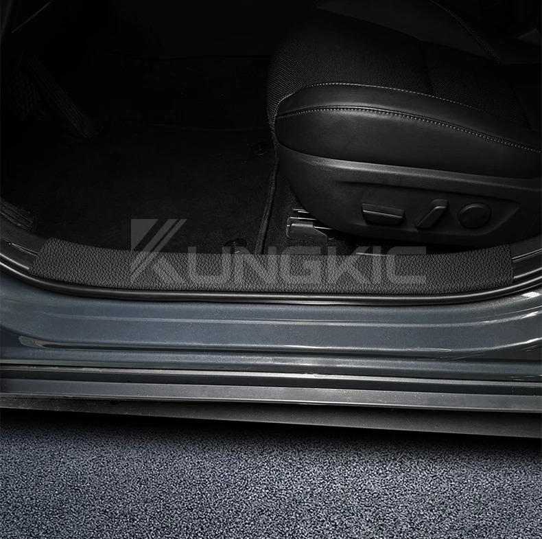 Für Mazda 3 Axela BP 2019 2020 2021 2022 2023 2024 2025 Auto Vorder- und Hinter-Schwellenschutz-Aufkleber Innenraum-Zubehör – Detail 14