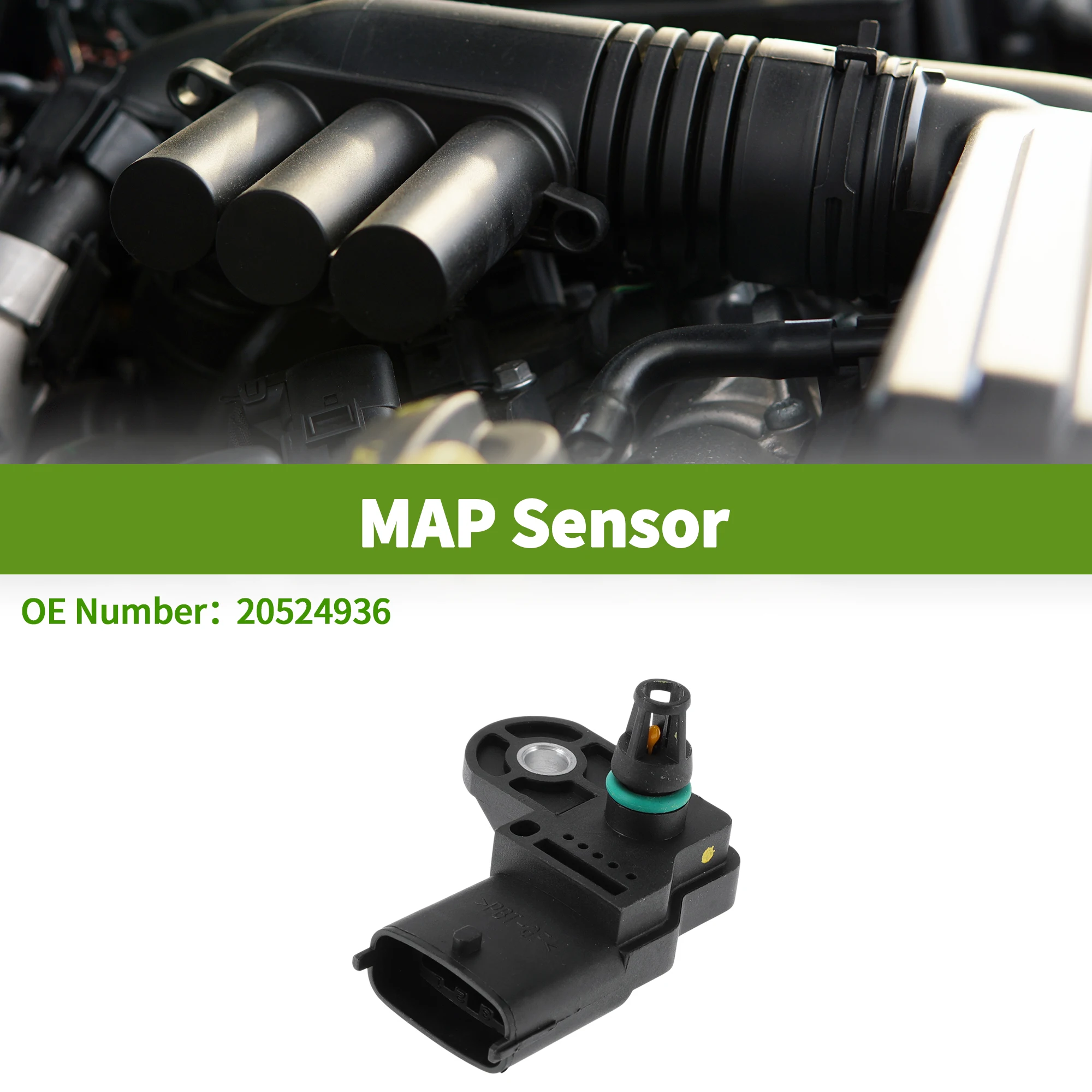 

UXCELL No.20524936 Manifold Absolute Pressure MAP Sensor for Volvo VNM D13 2007-2010