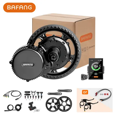 Bafang Ebike Mid Drive Motor UART BBS02B 48V 750W Brushless for 68MM NO Battery M315 M215 Electric Bicycle Motor Conversion Kit