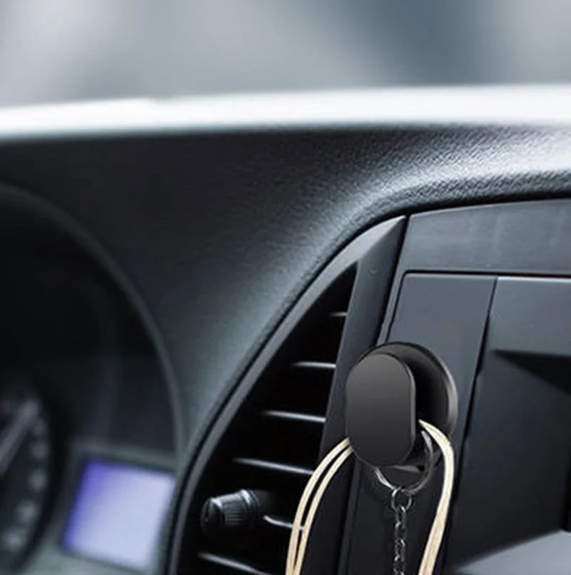 خطافات تخزين صغيرة للسيارة متعددة الوظائف، خطافات لاصقة قوية مخفية، قلادة تخزين منظم السيارة الداخلي #2