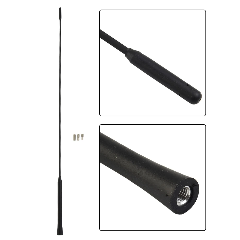 Part Antenna Car Antenna Aerial Mast Antenna Radio Replacement 53cm Length Roof 75Ω Roof Mast Antenna Car Car Radio