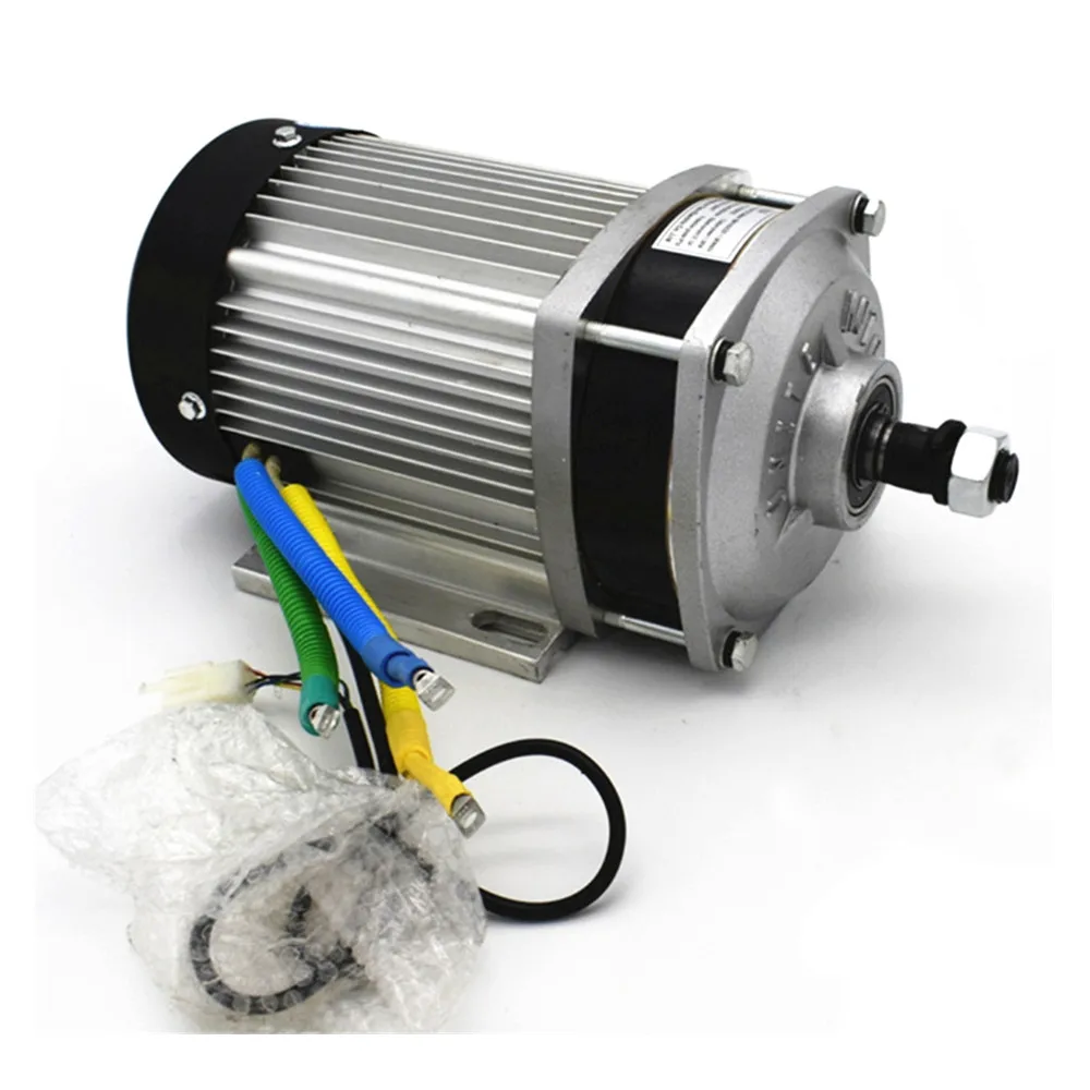 Silnik bezszczotkowy z przekładnią 1500W 1800W 2200W DC 48V 60V 72V, BM1424ZXF, BLDC, silnik szczotkowy z magnesami trwałymi prądu stałego