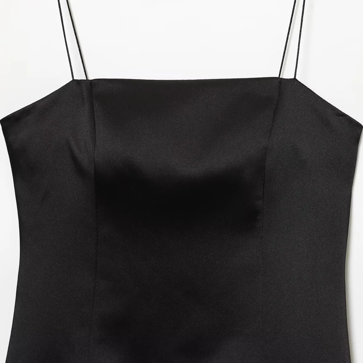 Ele ort Silk Satin Dr Design Autumn New Sle Women's Faion High Waist Straight Cut Casual Dr by JNLEAOG