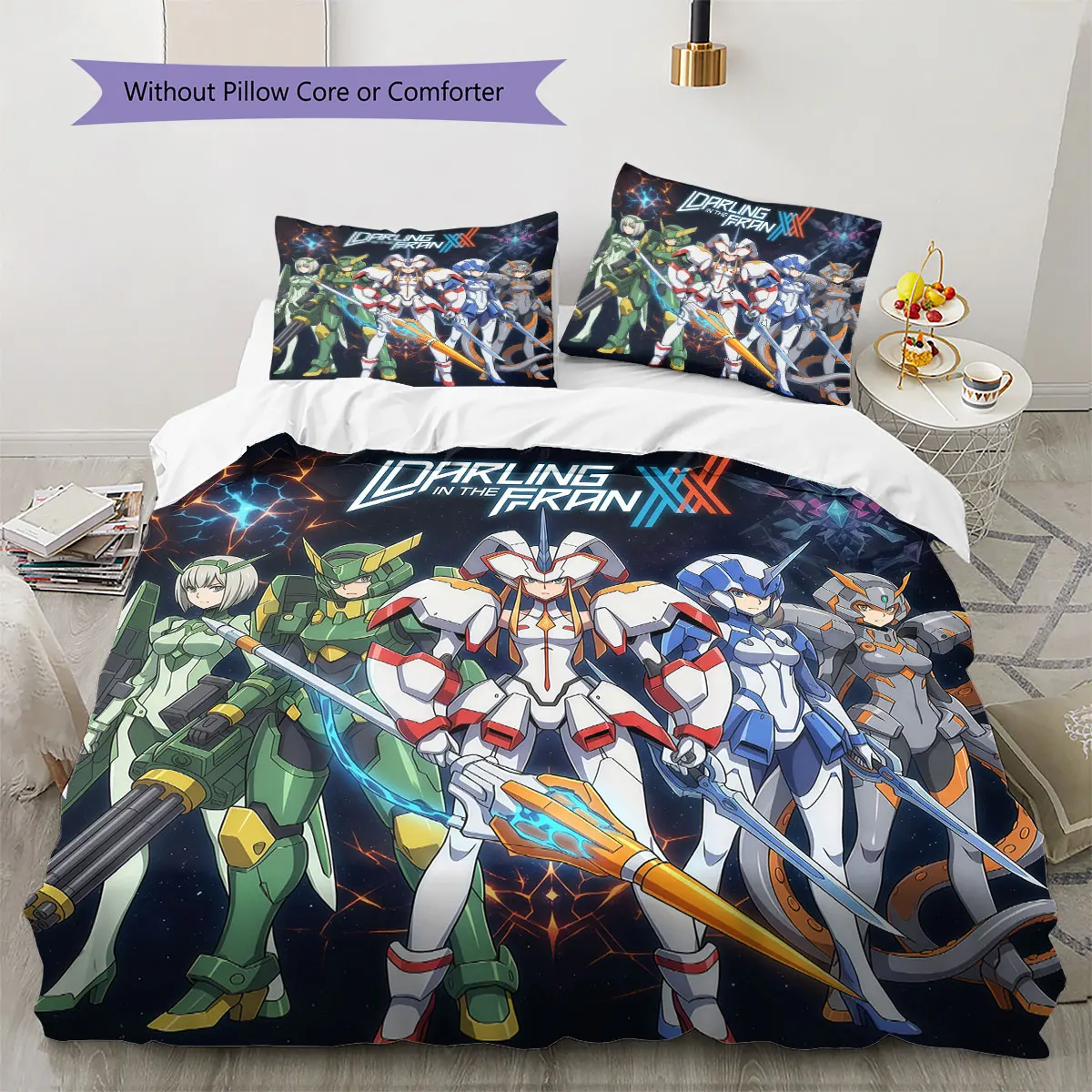 FRANXX Comfor Duvet Cover Children's Bedding Set,Extra Large Size Gifts Various Sizes Available -HE170