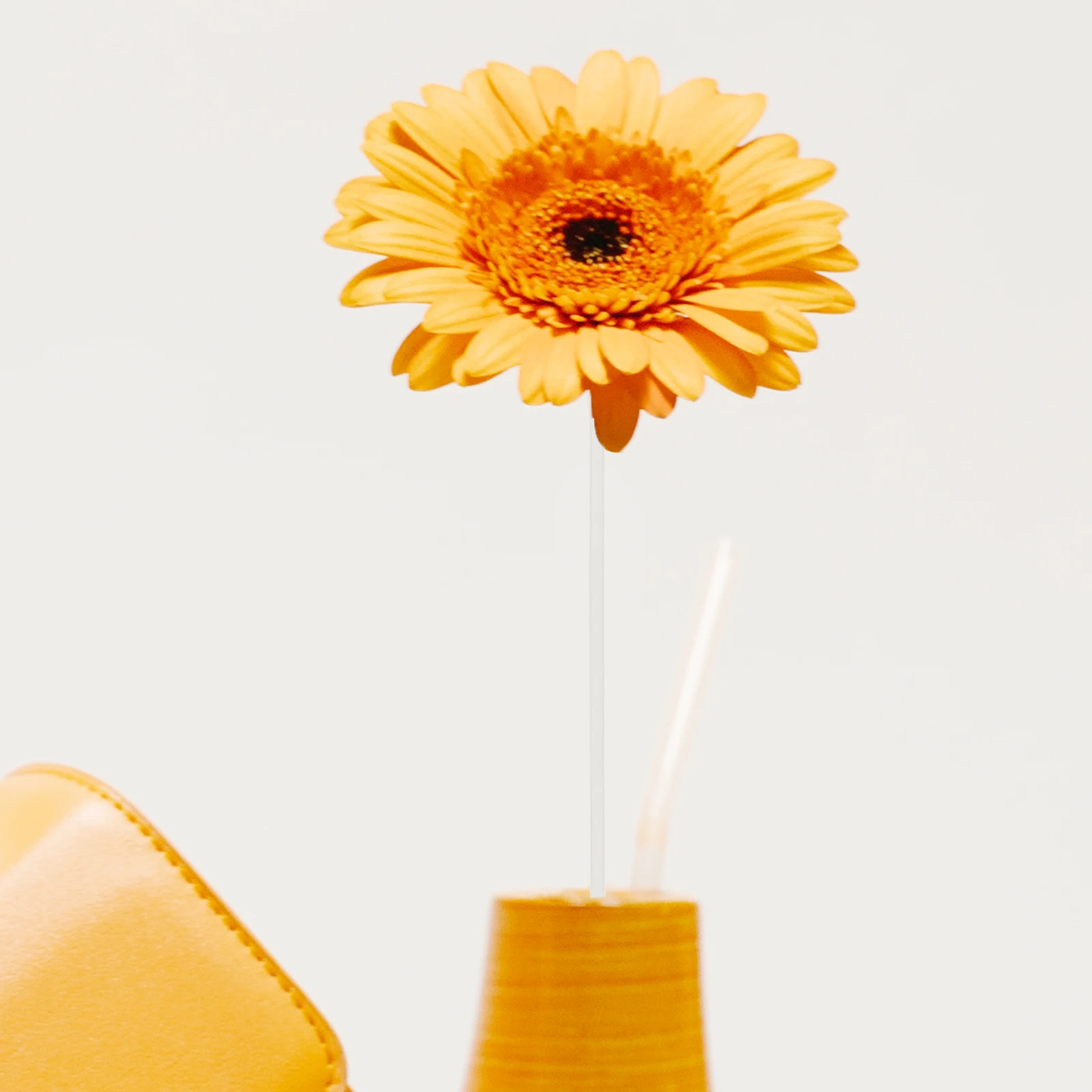 

11Pcs Artificial Flower Stems Plastic Iron Wire Floral Stem for DIY Wedding Bouquet Decoration Garden Home Office Party