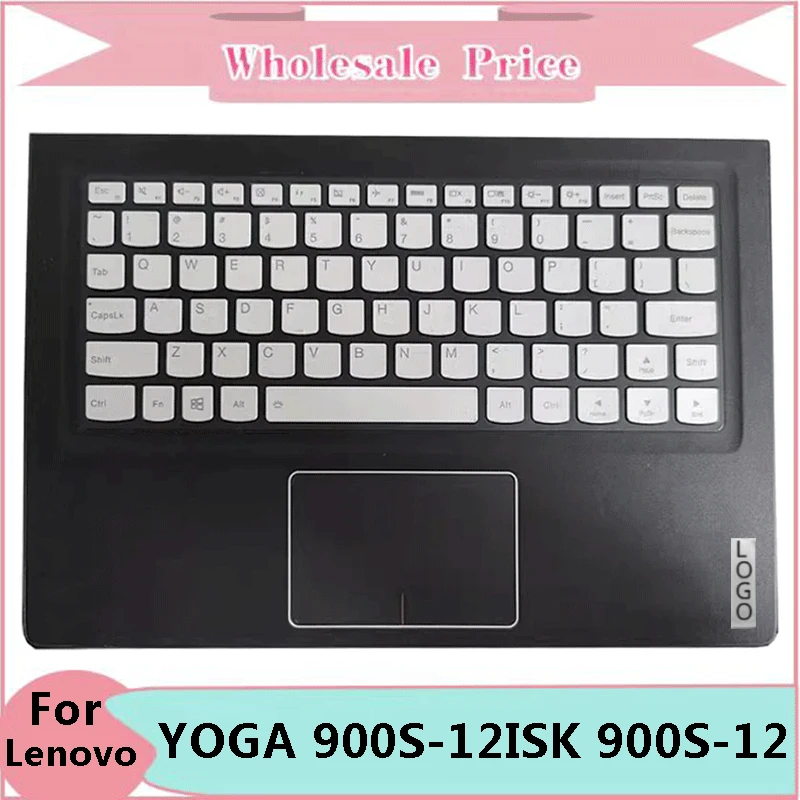 

New Original For Notebook YOGA 900S-12ISK 900S-12 Laptop Palmrest Case Keyboard US English Version Upper Cover