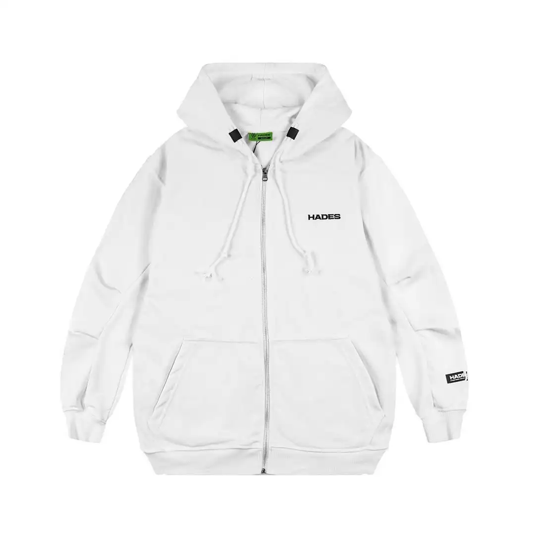 Y2K อเมริกันเรโทรแฟชั่นสไตล์เรียบง่ายตัวอักษรพิมพ์เสื้อฮู้ดสตรีทฮิปฮอปแฟชั่นคู่ผู้ชายเสื้อลำลอง