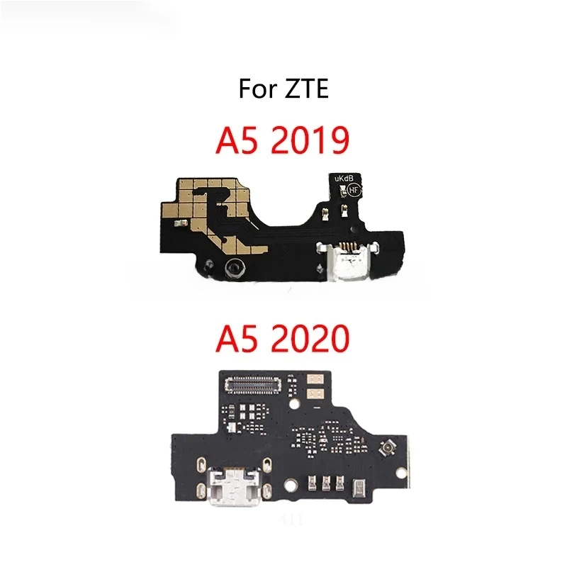 Pop 5 PCS/Lot For ZTE Blade A5 2019 2020 USB Charge Dock Port Socket Jack Plug Connector Flex Cable Charging Board Module