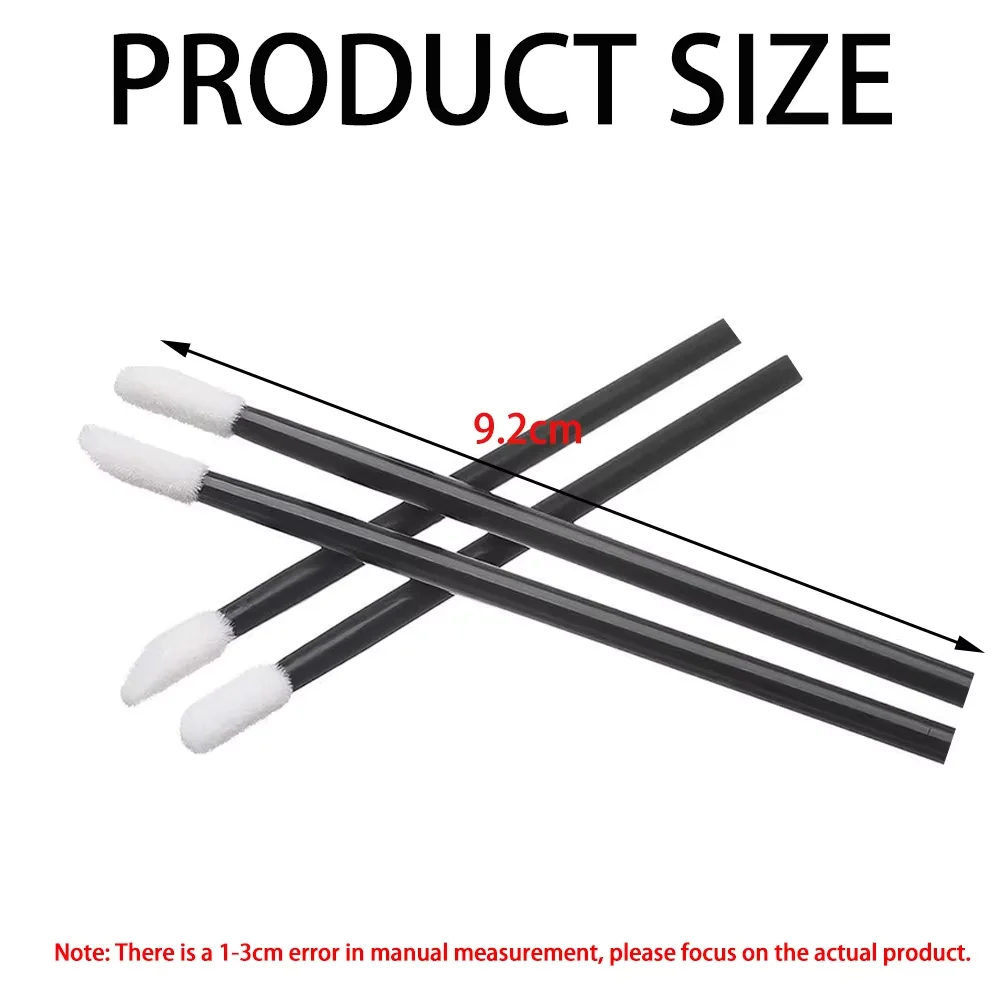 100/200 stücke Lip Zauberstäbe Applikatoren Einweg Lippen Pinsel Lippenstift Pinsel Mascara Applikator Gloss Zauberstäbe Wimpern Verlängerung Werkzeug