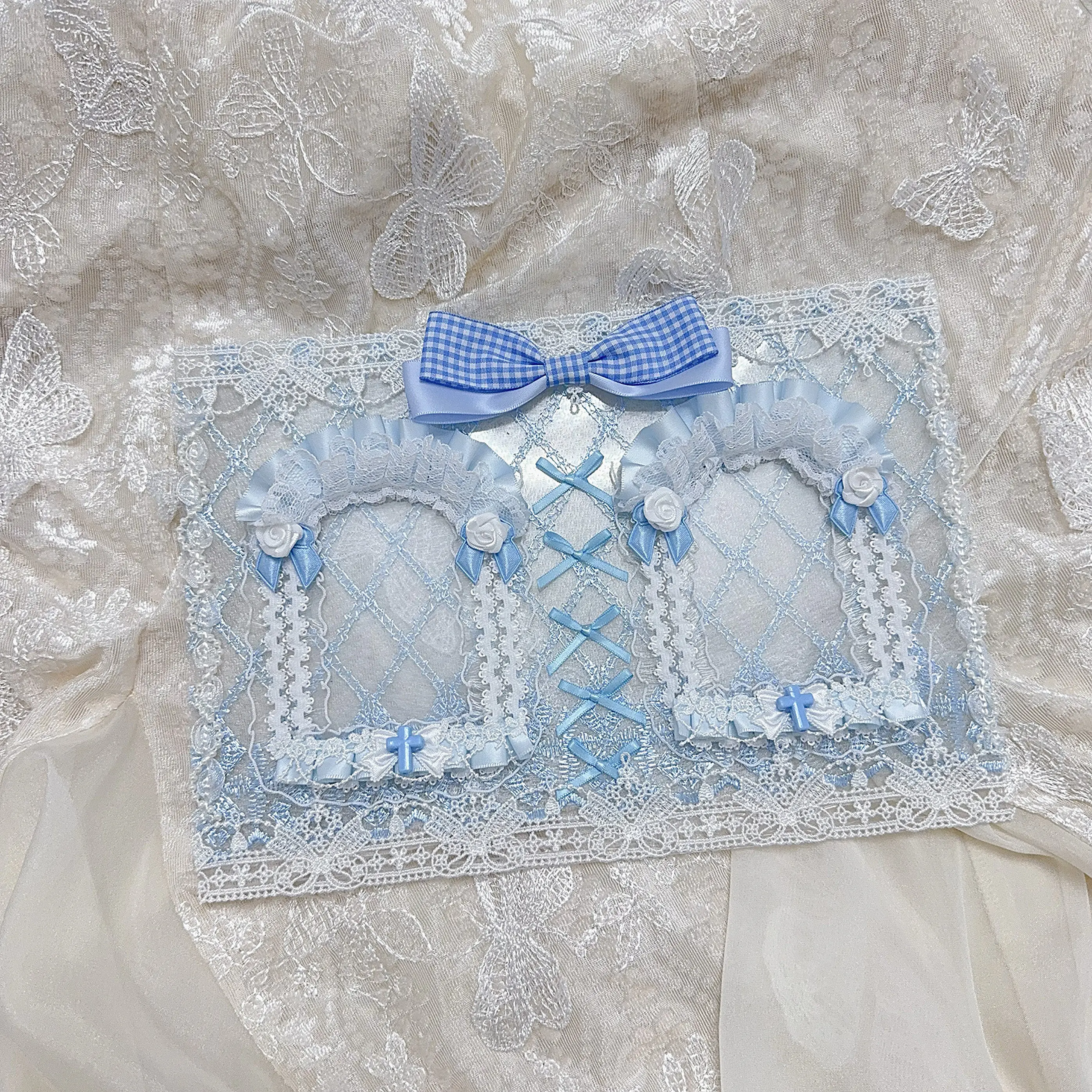 Finished Pain Board Original Ballet Style Lace with Pain Plate Double Ferrule Two-dimensional Ltabag Accessory