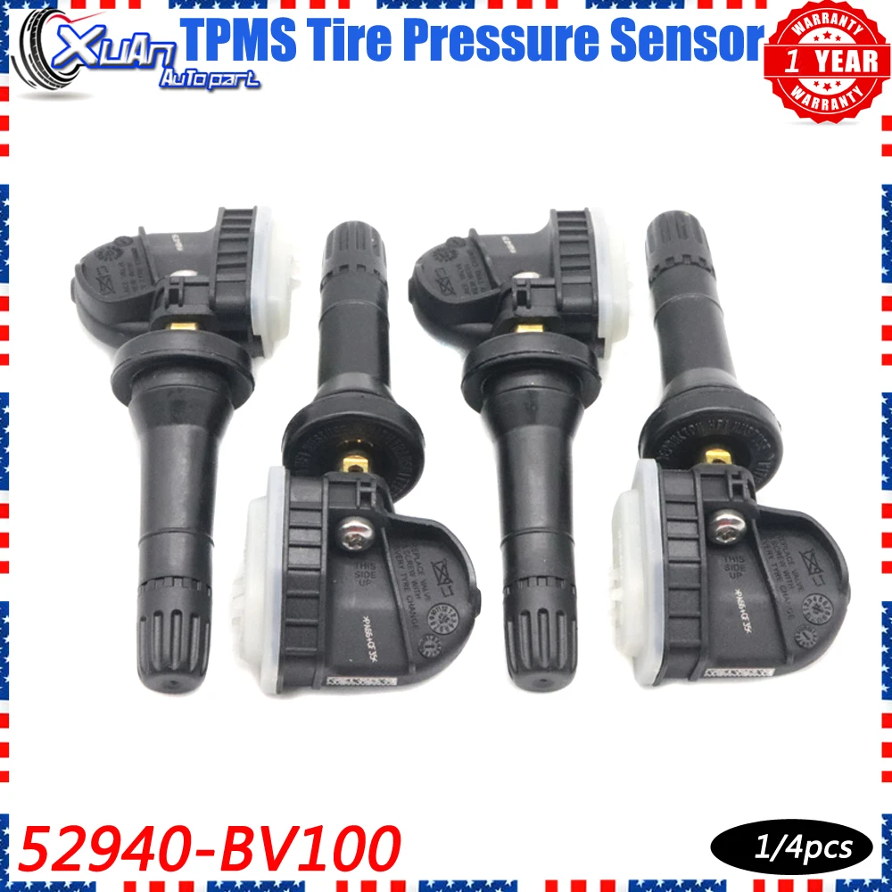 Car TPMS Tire Pressure Monitor Sensor 52940-BV100 For Hyundai Creta IX25 Tucson For Kia Sonet SUV 2020 2021 52940BV100 433Mhz