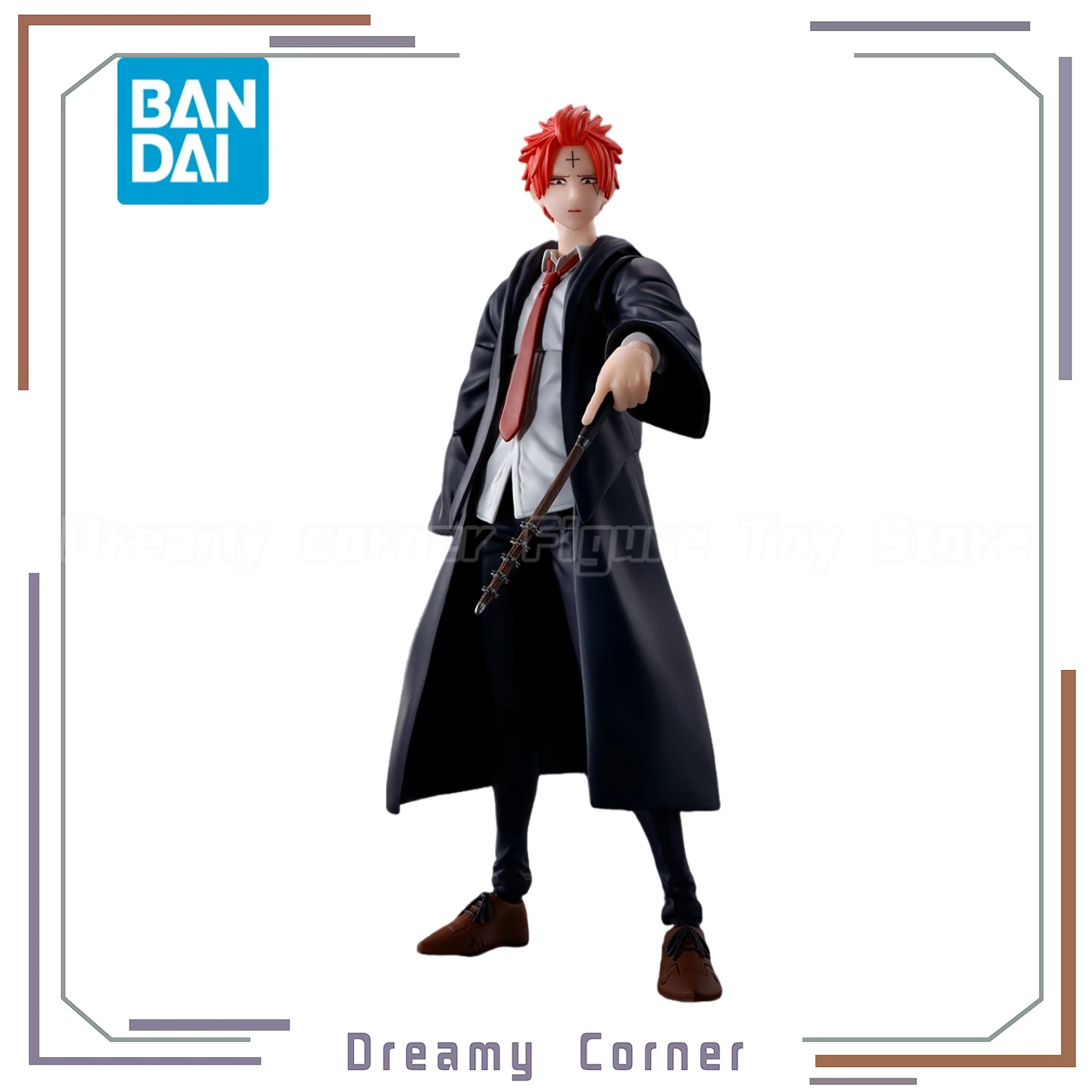 

【В наличии】Оригинальная фигурка BANDAI SPIRITS S.H.Figuarts MASHLE: MAGIC AND MUSCLES Дарт Барретт, коллекционная модель, украшение