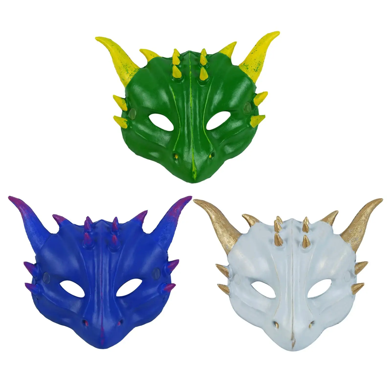 

Kids Dragon Mask Cosplay Fancy Dress Costume Creative Face Mask for Night Club Stage Performance Party Favor Carnival Halloween