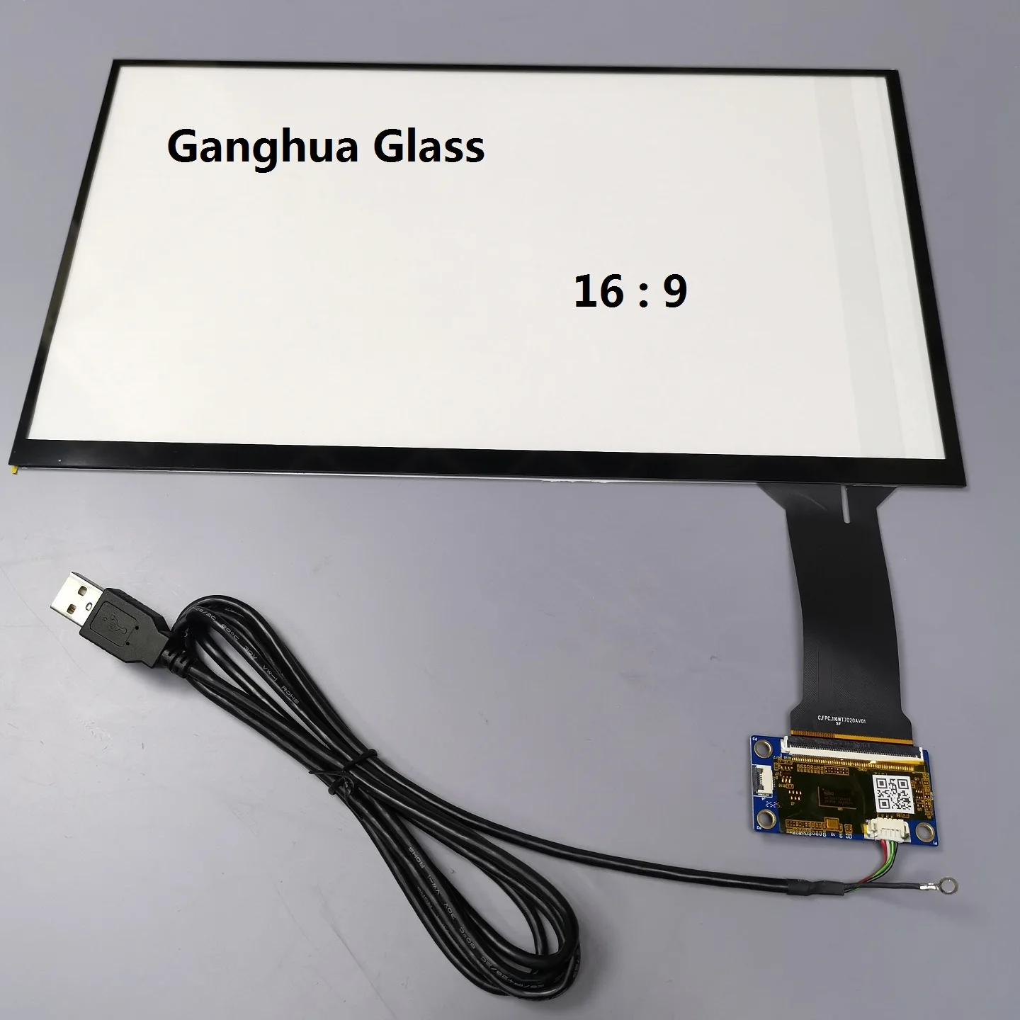 

13,3-дюймовый емкостный сенсорный экран 16:9 Windows Linux Android HarmonyOS USB Plug-and-Play универсальное закаленное стекло без драйверов GG
