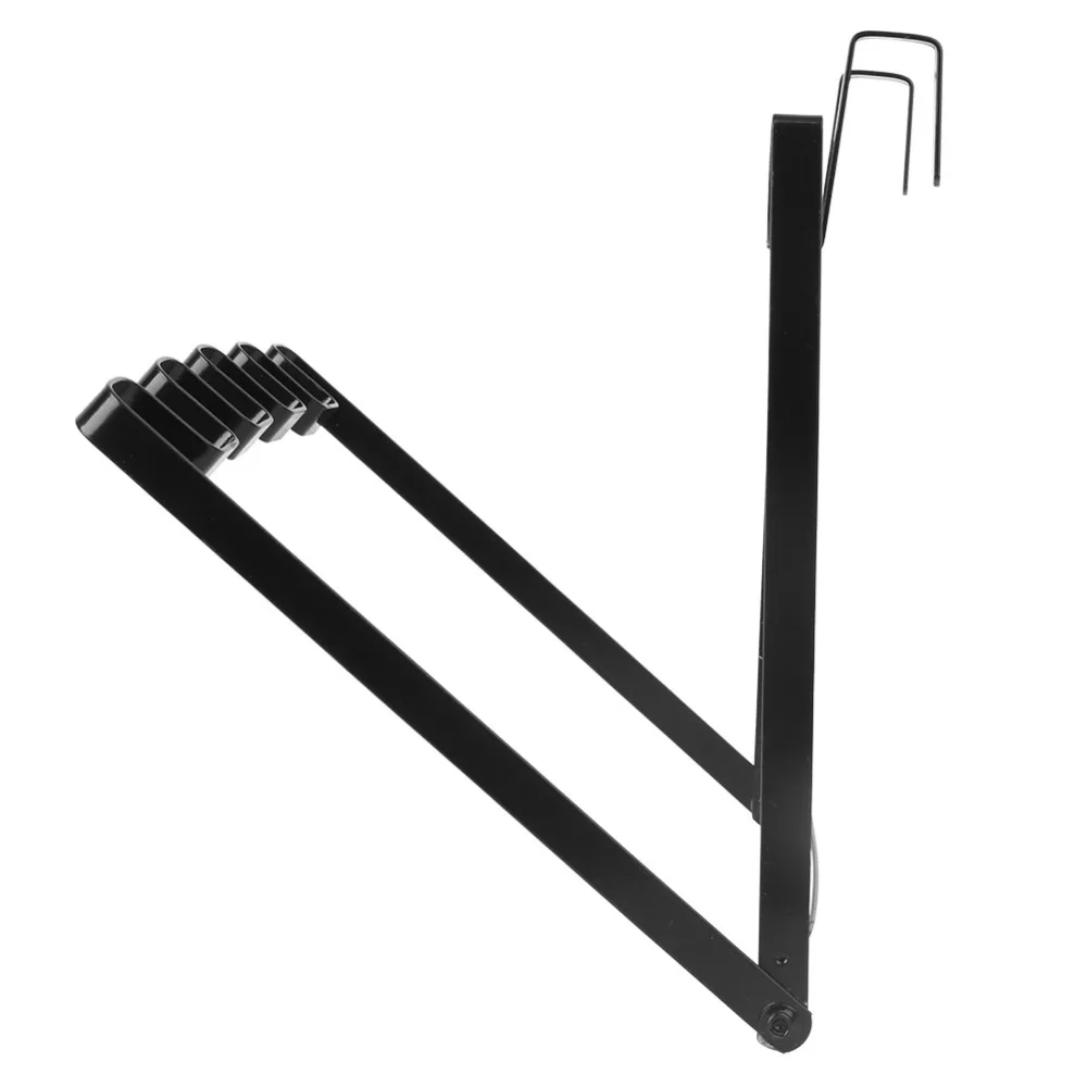 Foldable Trash Bag Holder Over Cabinet Door Space-Saving Waste Bag Rack Hanging Type Easy to Install Garbage Bag Hanging Rack