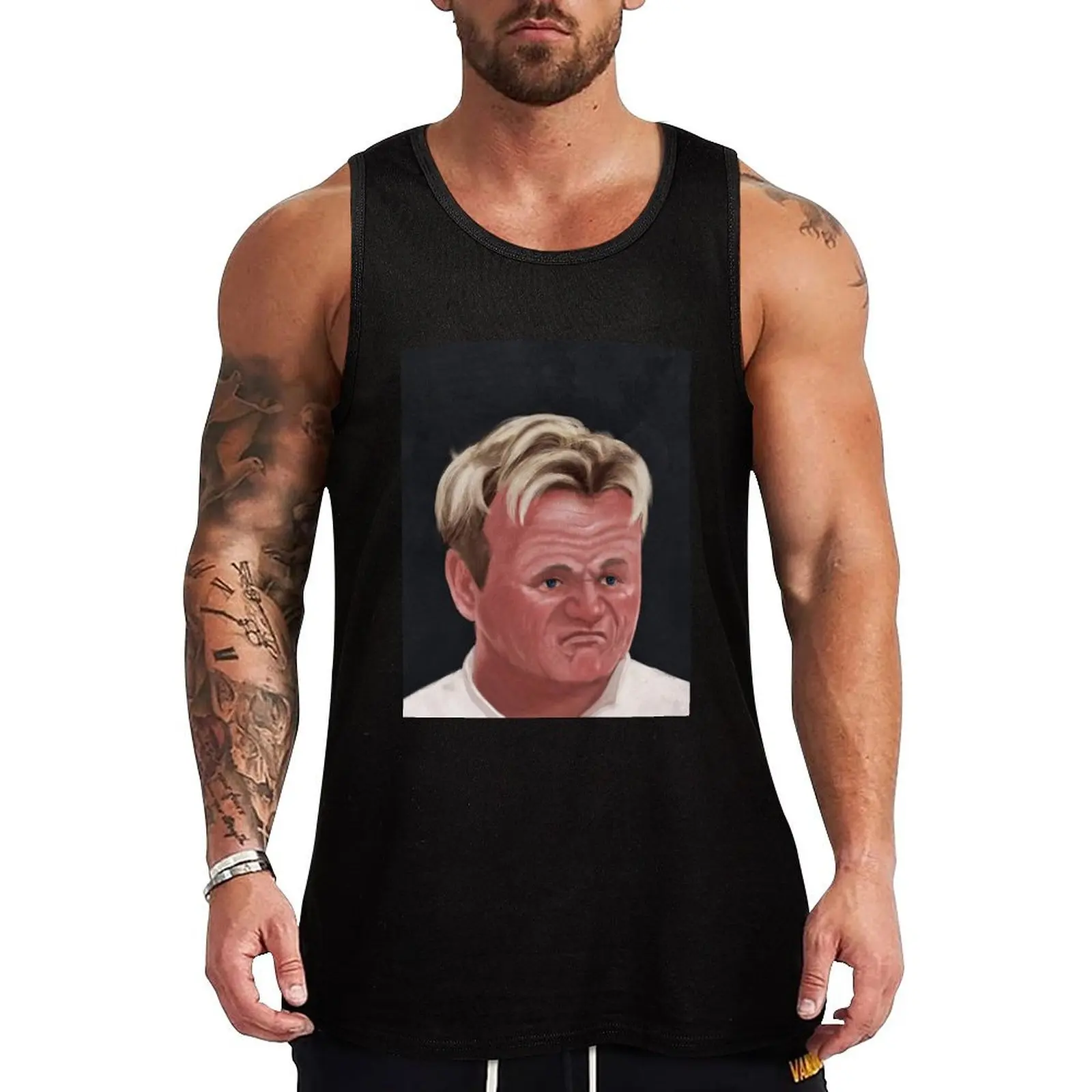 Disappointed Ramsay Tank Top Sports Performance Tank Top Gym Fitness Sans manches