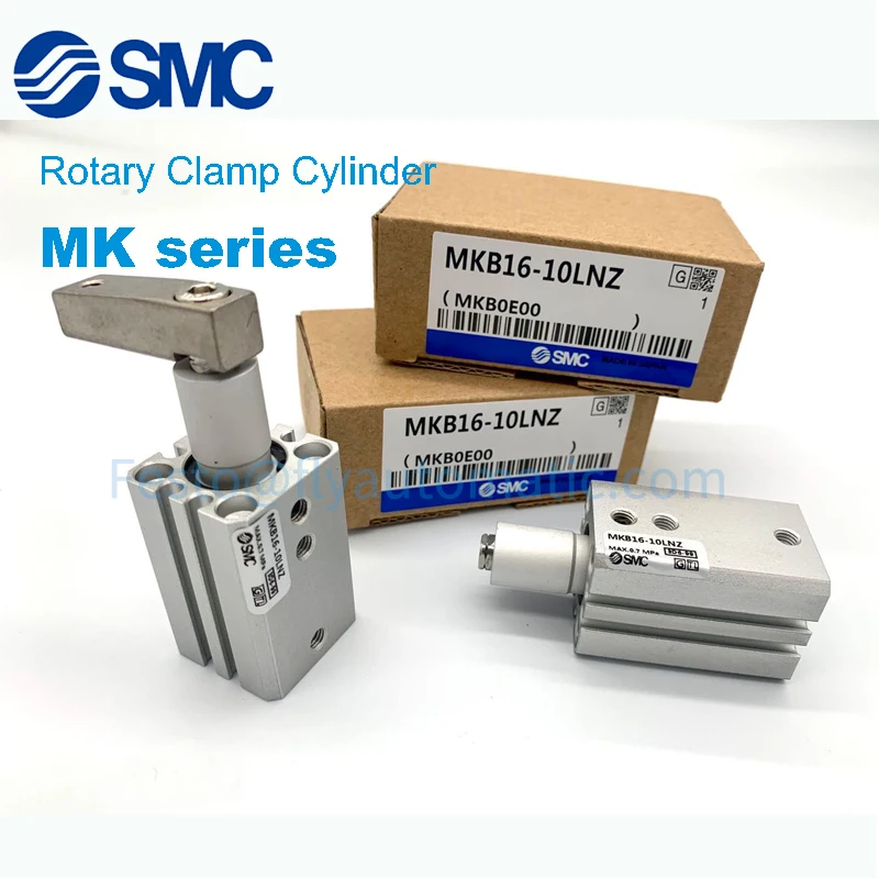 SMC MKB20 MKB25 Rotary Clamp Cylinder Rotating down clamping cylinder MKB20-10LZ/RZ MKB20-20LZ MKB20-30LZ MKB25-10/20/30 LZ RZ