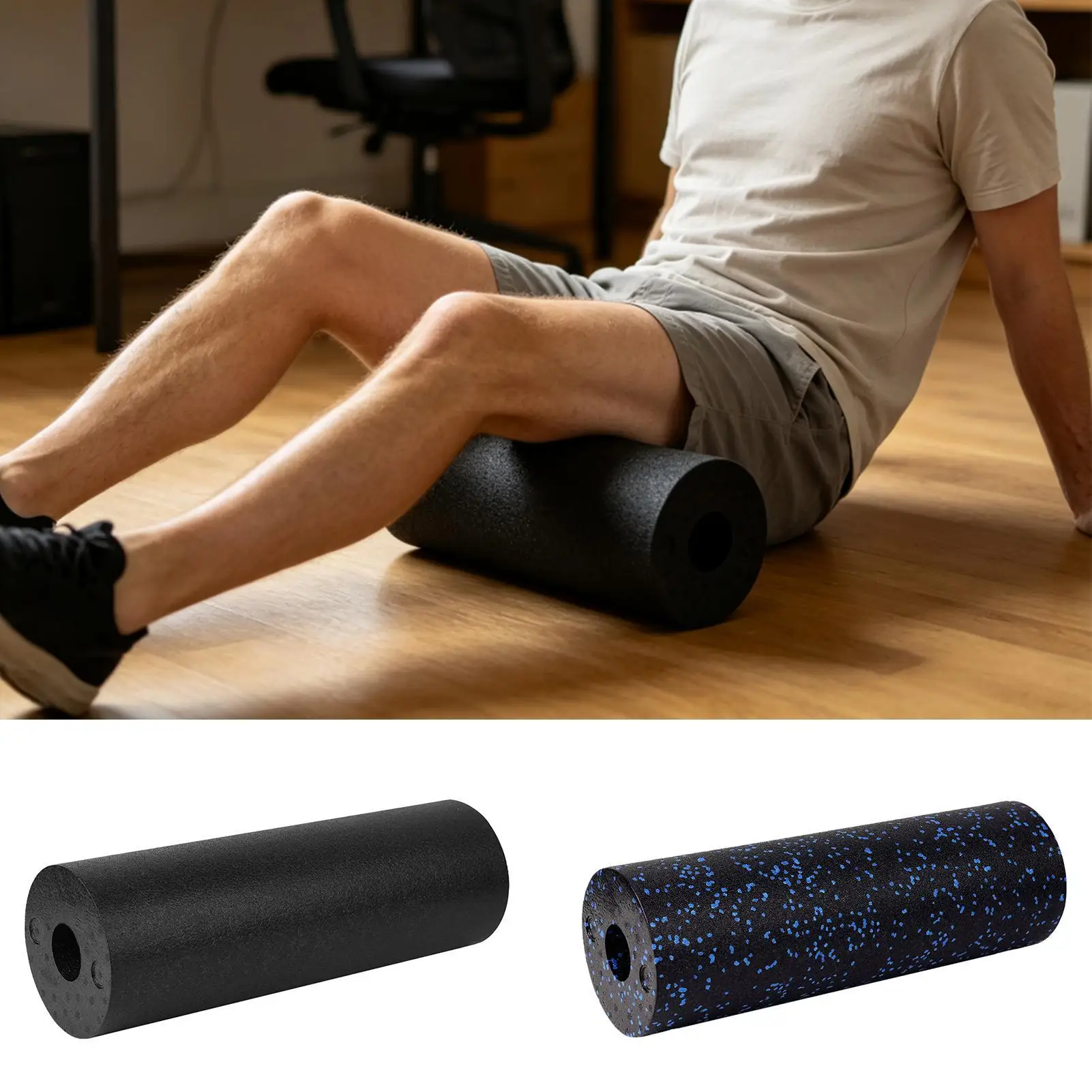 Workout Foam Roller 45cm High Density Muscle Massage Equipment Body Muscle Foam Roller For Home Gym Studio Pilates Fitness