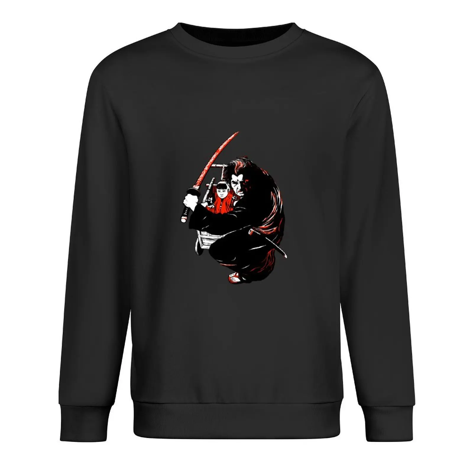 

Shogun Assassin aka Lone Wolf and Cub Pullover fashion men korean style clothes men's sweat-shirt set aesthetic sweatshirts