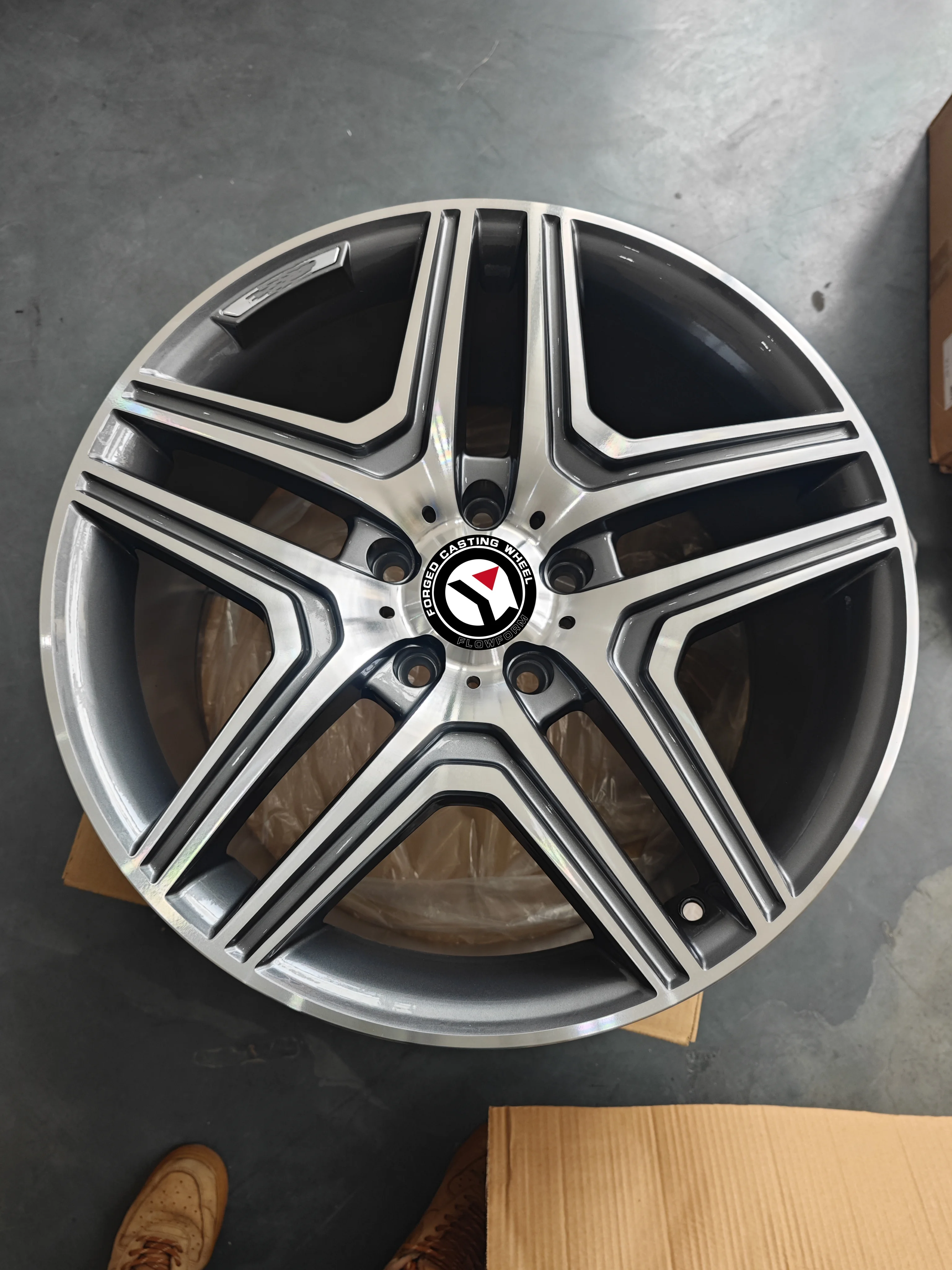 20 21 Inch 8.5J 9.5J 10J 5 Multi Spokes 112 PCD 38 45 46  50 ET 66.6 CB Wheel Rim for Sale for AMG ML63