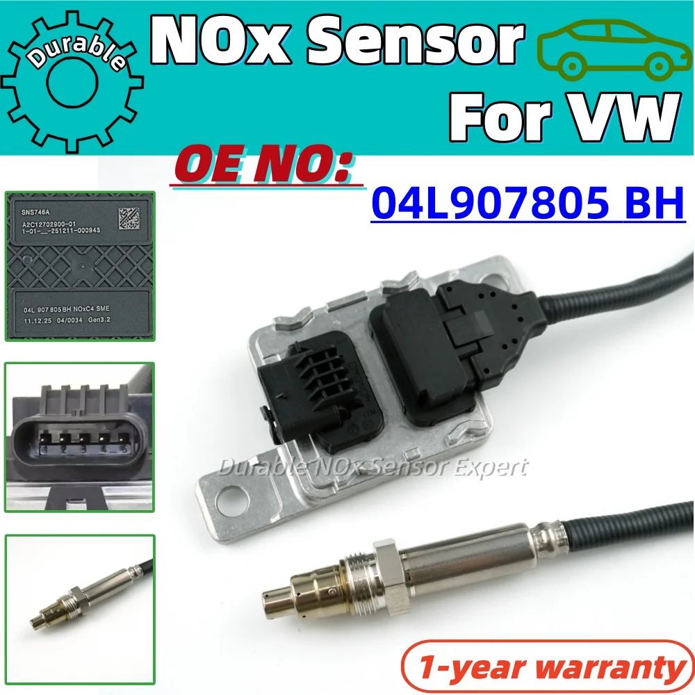 04L907805BH Original New Nox Sensor Fit For VW Passat 2014-2020 Arteon 2017-20 Skoda Superb 2.0 TDI