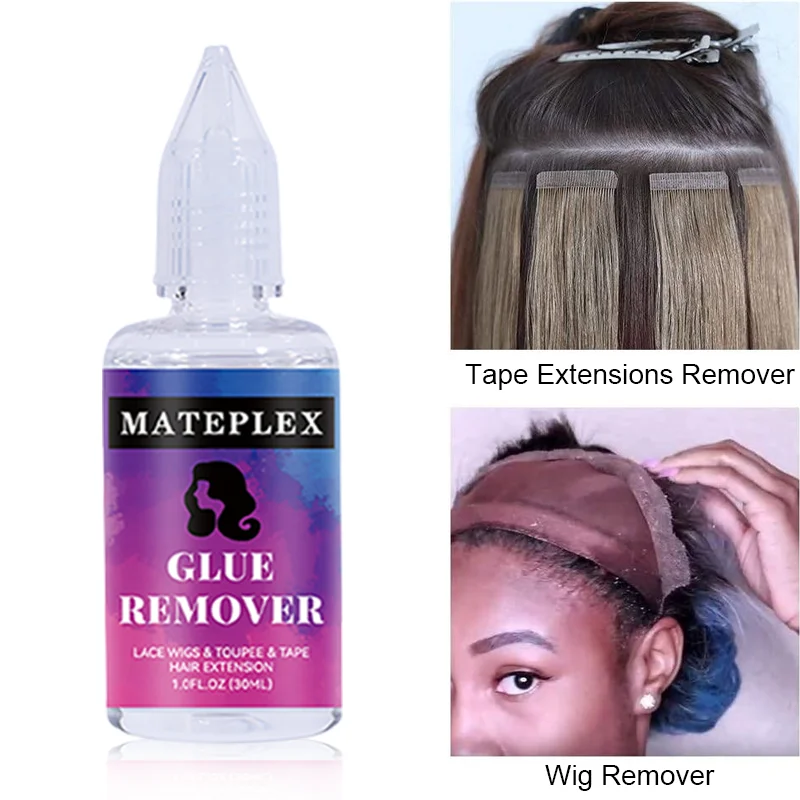 Waterproof Lace Glue and Remover Kit for Lace Front Strong Hold Hair Bonding Glue Wig Adhesive+Wax Stick for Hair+Edge Control