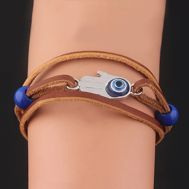 Devil's Eye Blue Beads Bracelets Game The Last of Us 2 Part 2 Ellie Dina Bracelet Cosplay Collection Costume Accessorie Gift