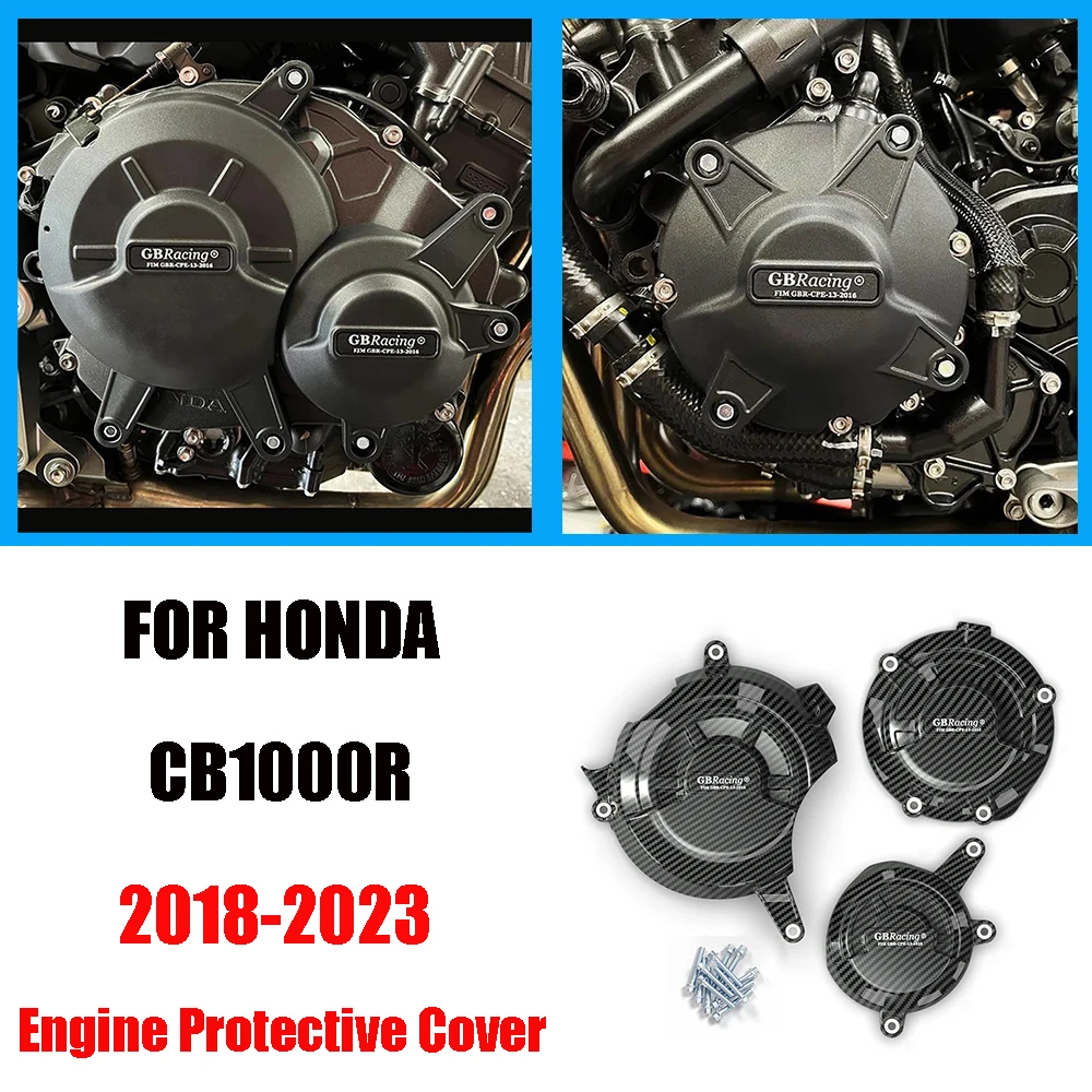 

Motorcycles Engine Cover Protection Case GB Racing For HONDA CB1000R 2018 2019 2020 2021 2022 2023 GBRacing Engine Covers