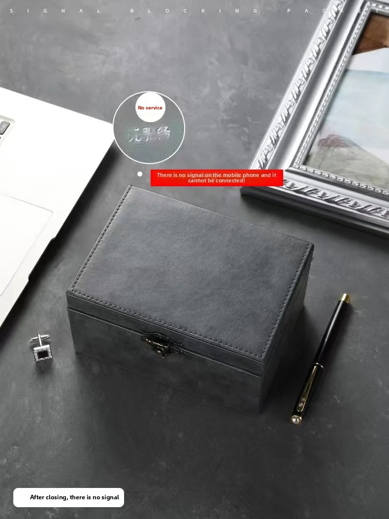 Faraday Box for Car Keys RFID Blocking Box Anti-Theft Keyless Fob Protector Approved Large Car Key Safe Radiation Protection box