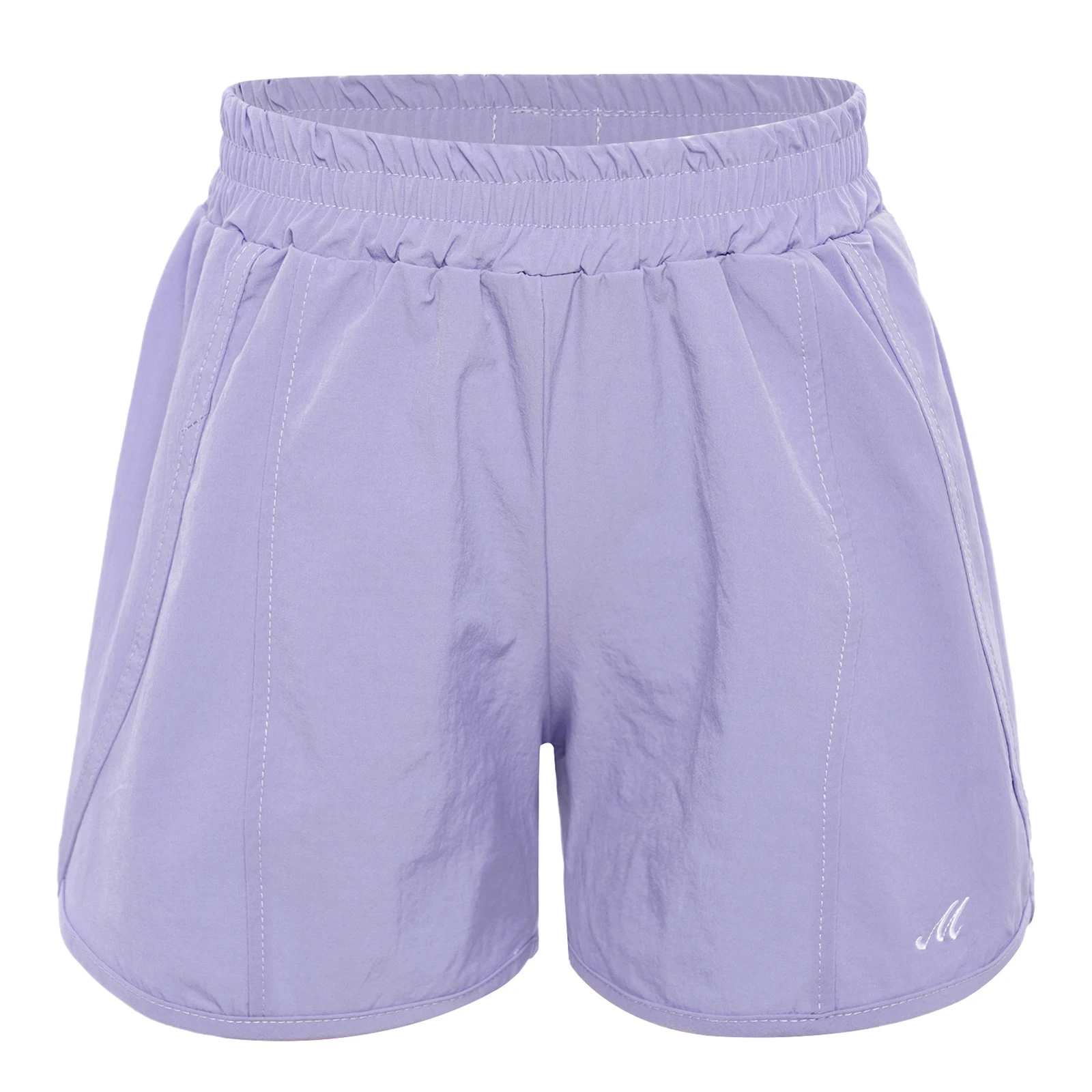 

Kids Girls Summer Fashion Sportswear Quick-Drying Sports Shorts Elastic Waistband Solid Color Shorts for Workout Running Yoga