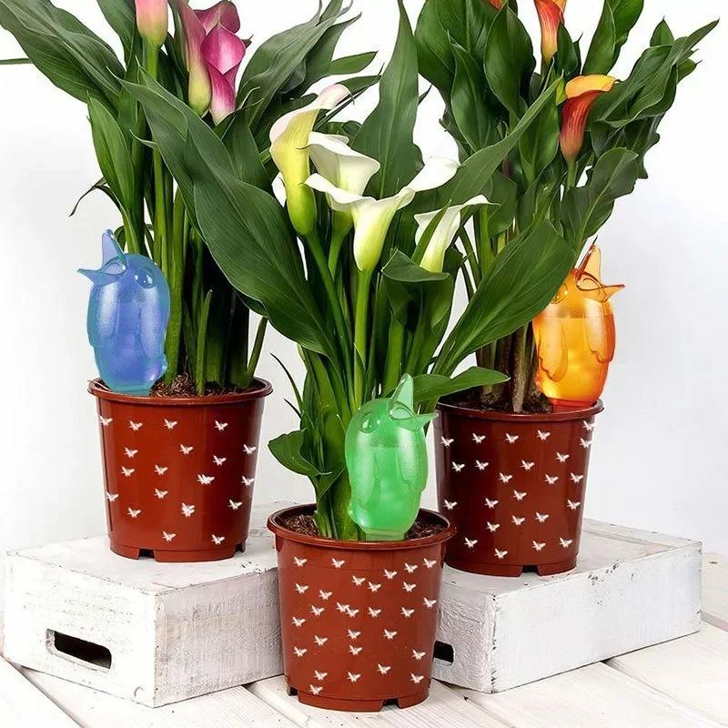 2026 Garden Watering Tools Cute Bird Automatic Watering Device Lazy Self-Water Drip Irrigation Indoor Flower Plant Spike Dripper