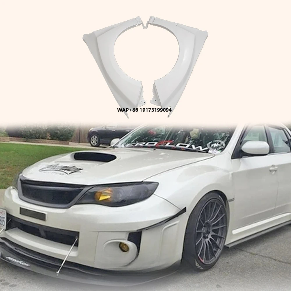 For  Impreza 07-14 WRX GR GRB Hatchback Vented Front Fender FRP Unpainted