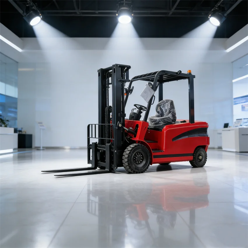 

- 1-6 Ton New Battery Electric Stacker Forklift - For All-Terrain Stacking & Lifting With Durable Construction