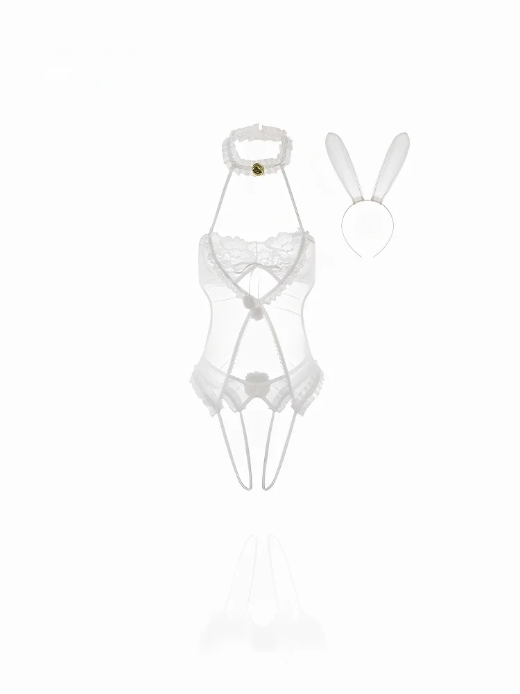 Oryginalny Projekt Seksowny Czysta Urok Elegancki Biały Strój z Nakryciem Głowy, Jednoczęściowy Kombinezon z Paskiem, Do Pracy, Wysoki Stan, Krótkie Spodenki