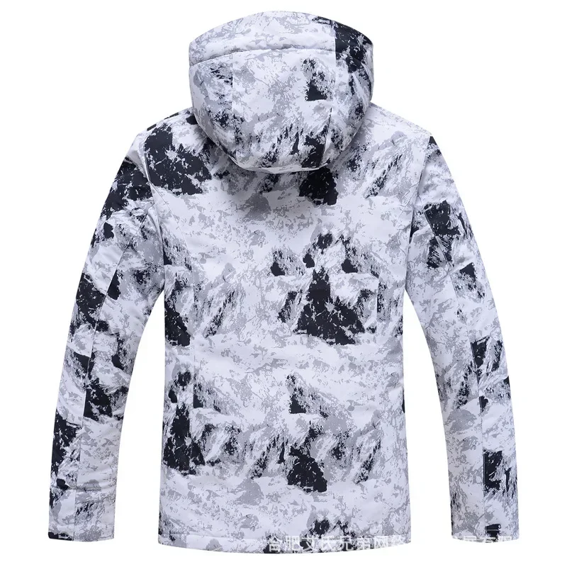 Snowboarding Clothing Coats New 2025 Ski Jackets Hooded Windproof Waterproof Skiing Tops Winter Warm Outdoor Sports Women Men