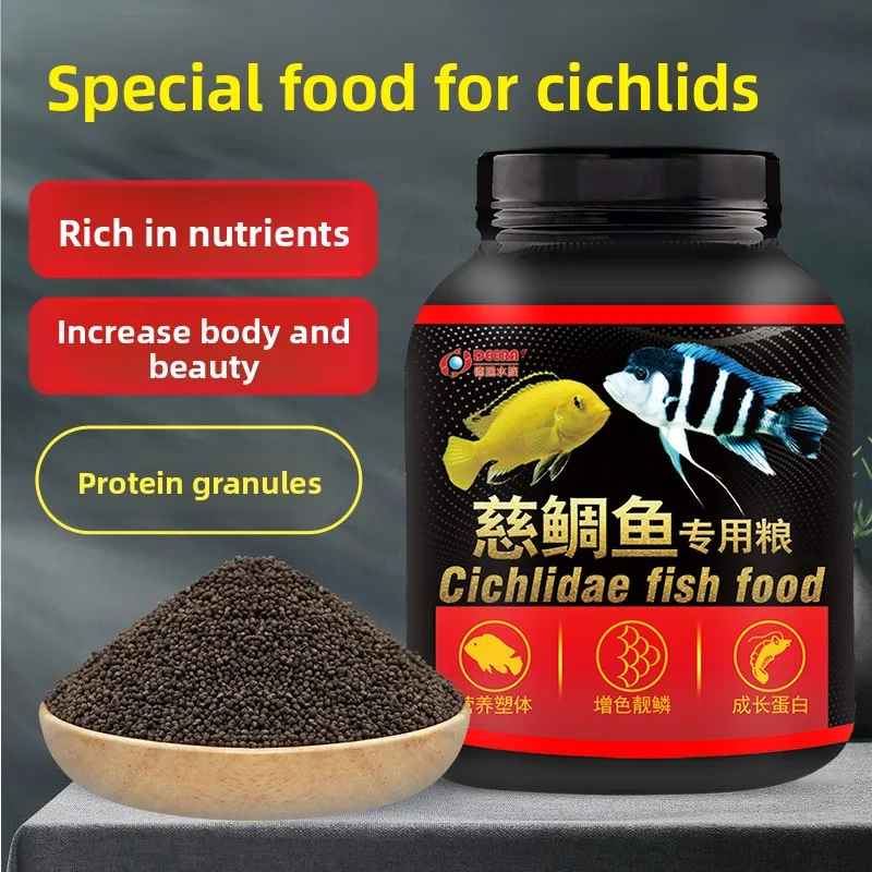 

DEERA Sinking Pellets for African Cichlids, Specialized Diet for Malawi & Tanganyika Species Like Frontosa and Yellow Labs