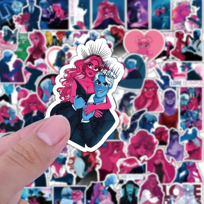 10/25/50Pcs Fantasy Romance Drama Animation Lore Olympus Stickers Waterproof Graffiti Cartoon DIY Decals