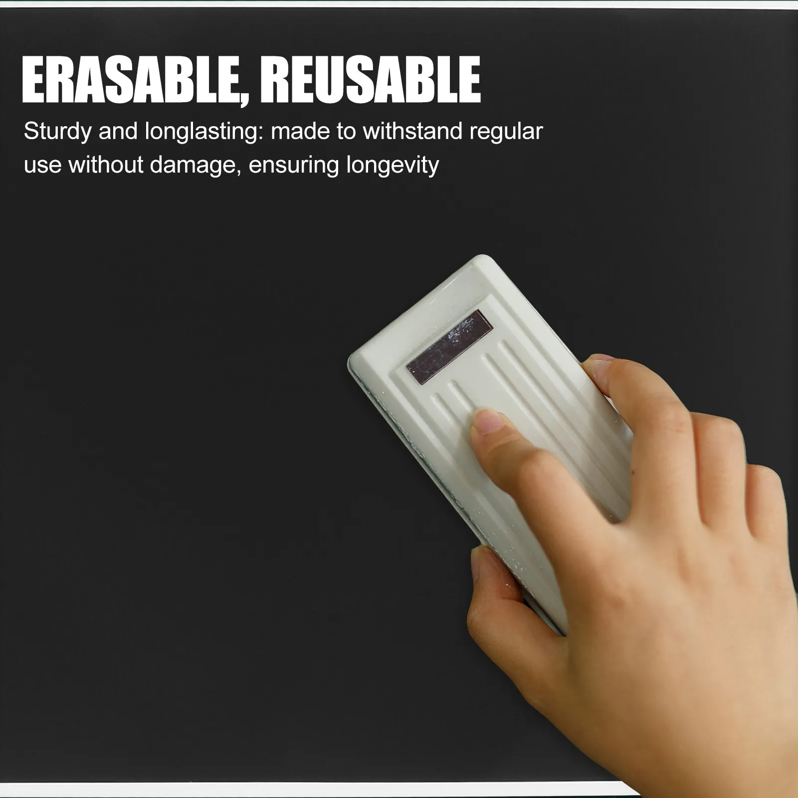 

20Pcs Large Blackboard Stickers Erasable Chalkboard Labels Reusable for Storage Bins Kitchen Containers Office Home