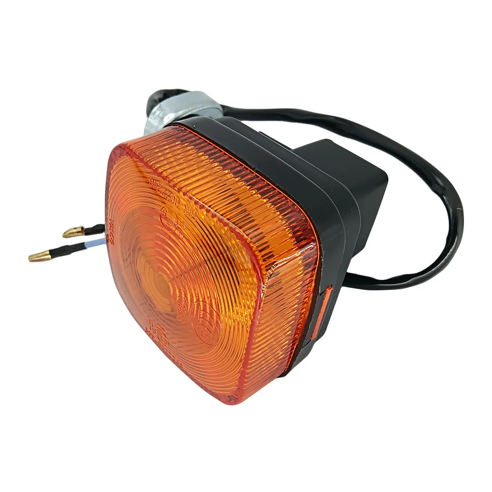 إشارة دوران شاملة للدراجات النارية ، ضوء 12 فولت ، ومضات ، وإضاءة ، مصباح دراجة نارية ساطع لهوندا CG CG125 CG 125cc #5