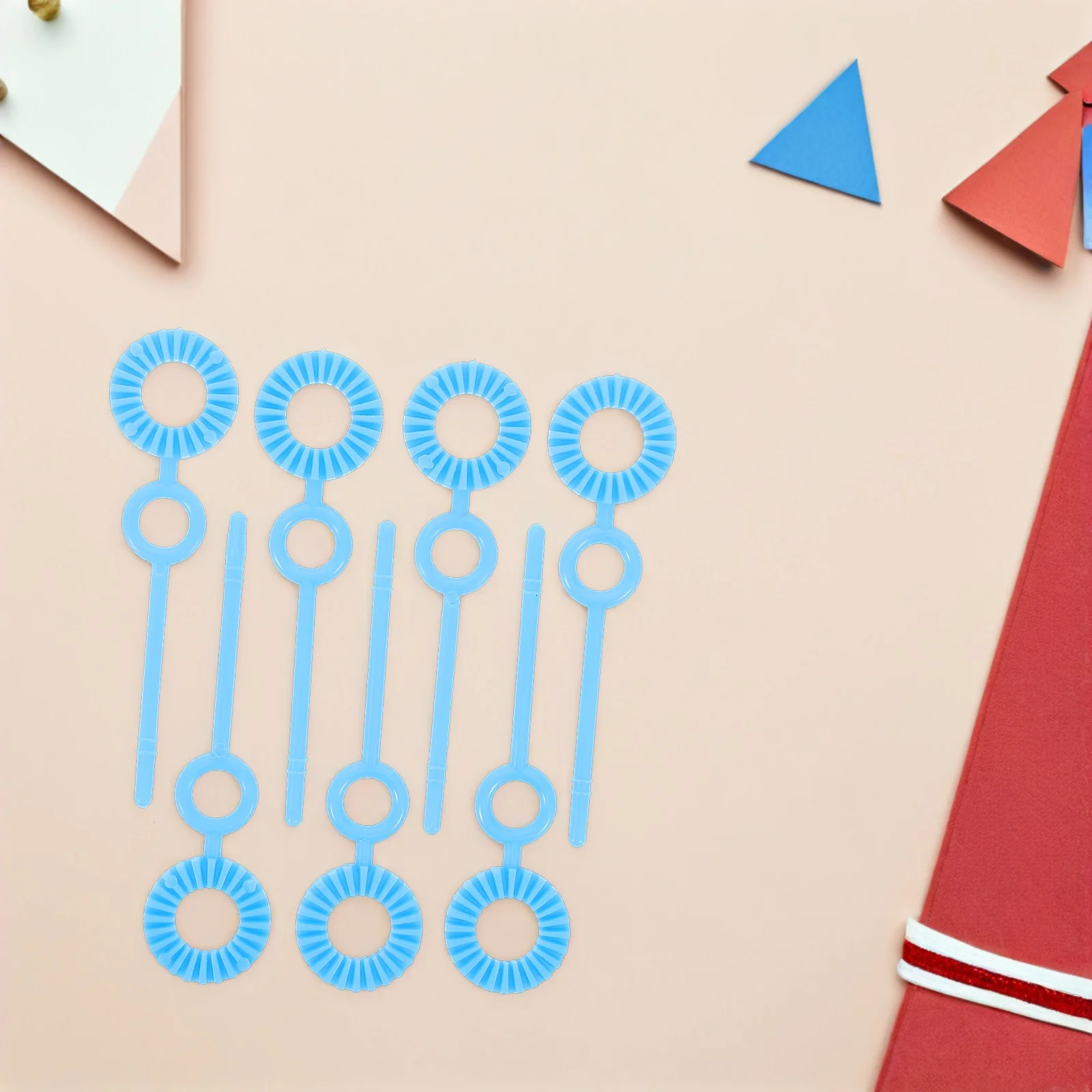 120pcs 지팡이 버블 부는 키트 메이커 쉬운 그립 경량 유아 어린이 야외 축하 파티 웨딩 버블